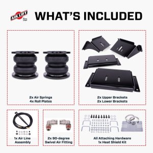 Chevrolet Silverado 3500 Air Spring Kit - Air Lift - LoadLifter 7500 XL Ultimate - `16-`25